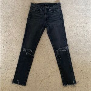 URBAN OUTFITTERS BLACK SKINNY JEANS